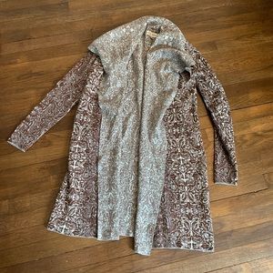 Knox Rose long sweater cardigan